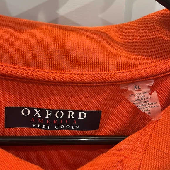 Clemson Tigers University Oxford American Veri Cool Polo Shirt Size XL Pique - Picture 2 of 7